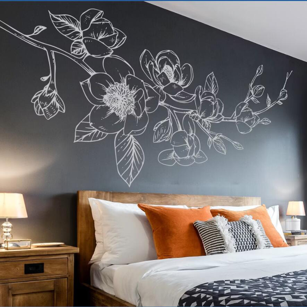 Lớn Mộc Lan Hoa Decal Dán Tườn - đánh giá và giá Monstera Thai Constellation