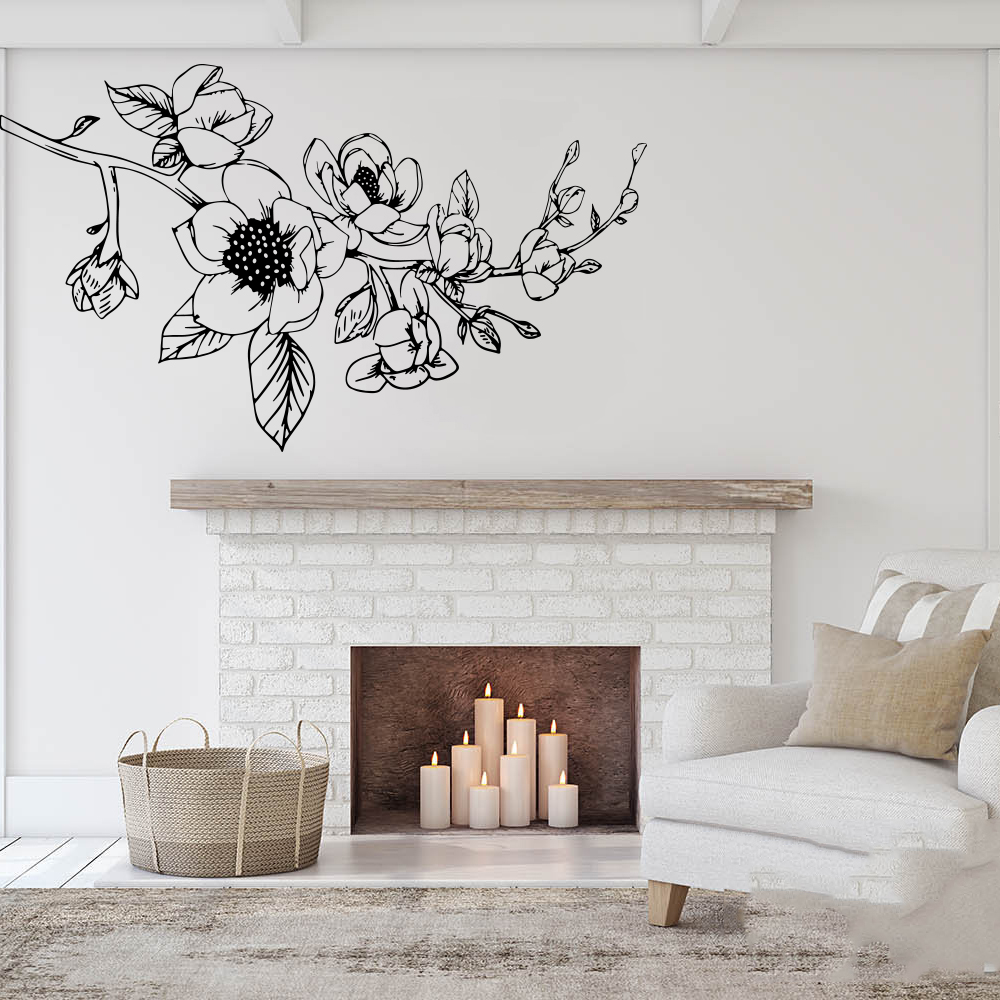 Lớn Mộc Lan Hoa Decal Dán Tườn - đánh giá và giá Monstera Thai Constellation