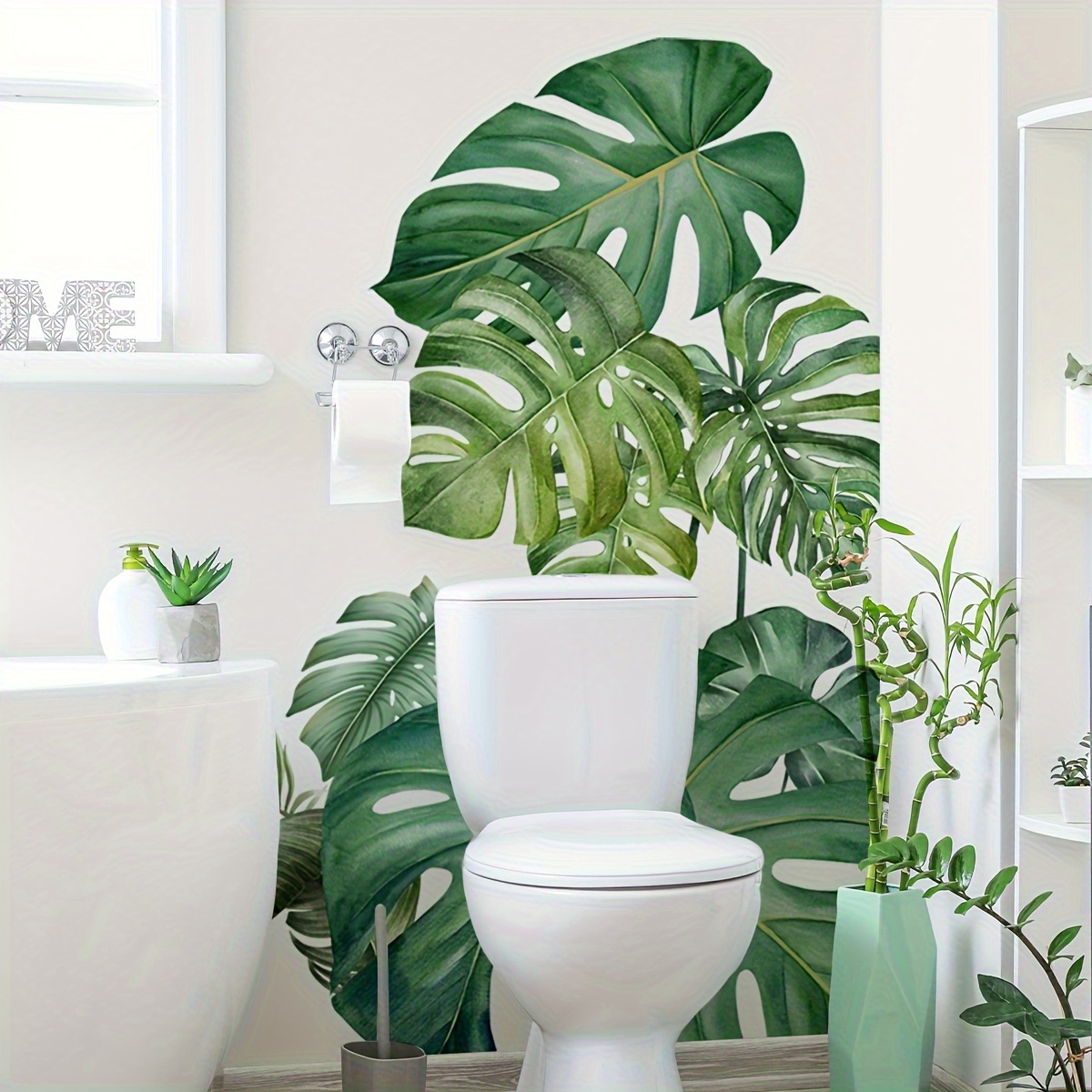 2pc Set Large Size Green Plant - đánh giá và giá Monstera Thai Constellation