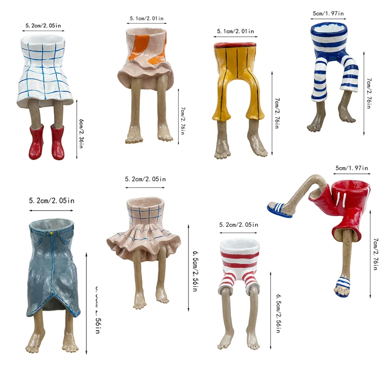 1Pcs Novelty Sitting Legs Cera - đánh giá và giá The Plant Parent