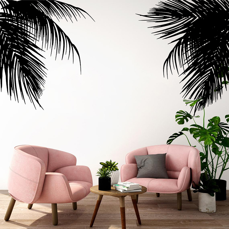 Nhiệt Đới Cây Cọ Lá Decal Dán  - đánh giá và giá Monstera Thai Constellation