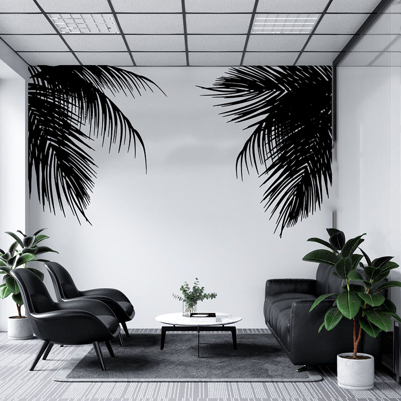 Nhiệt Đới Cây Cọ Lá Decal Dán  - đánh giá và giá Monstera Thai Constellation